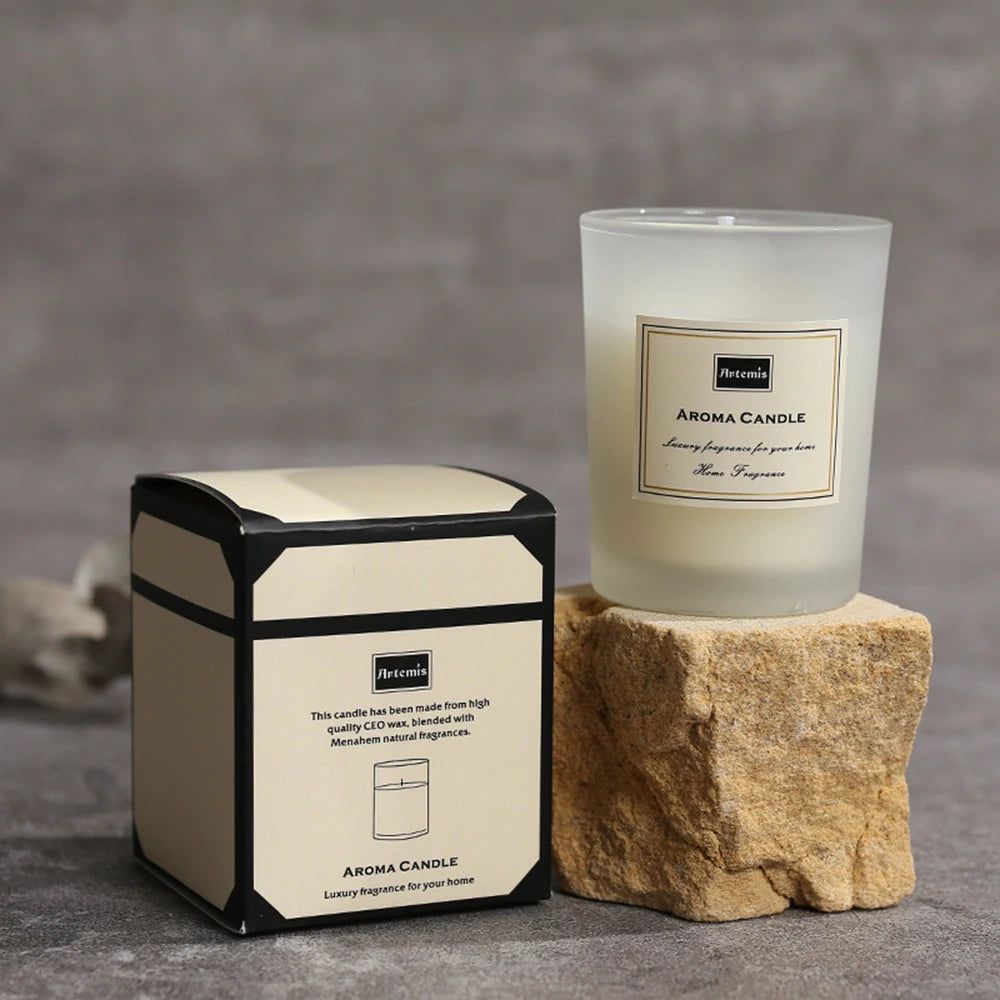 Aroma Glass Candle