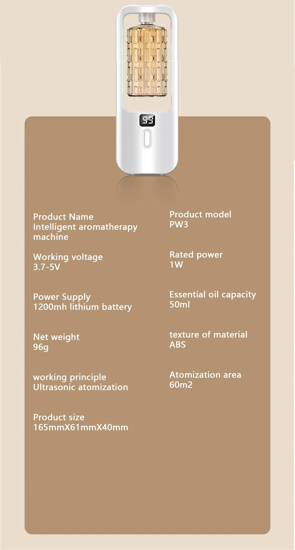 Jasmine Oil Diffuser