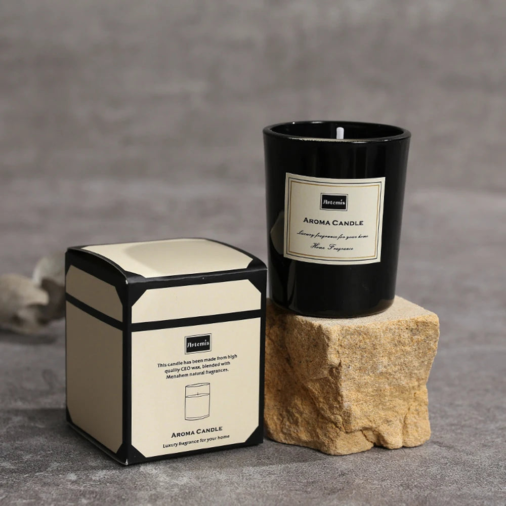 Aroma Glass Candle