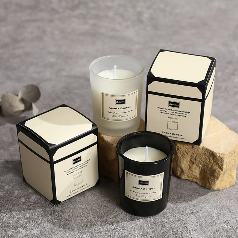 Aroma Glass Candle