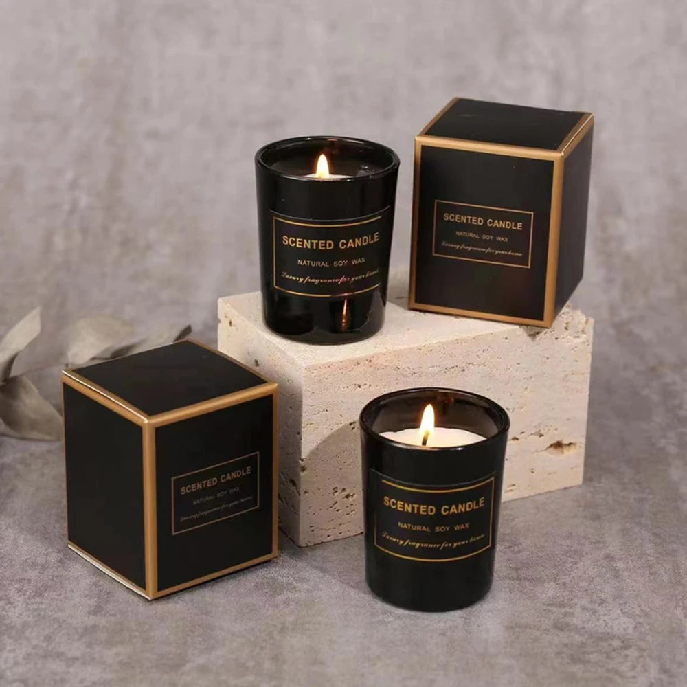 Aroma Glass Candle