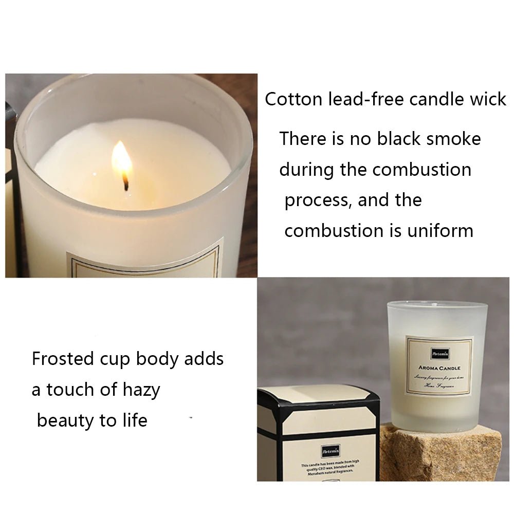 Aroma Glass Candle