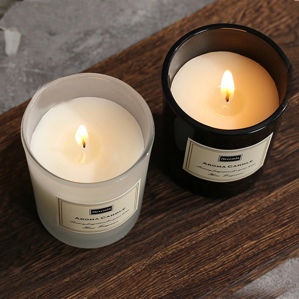Aroma Glass Candle