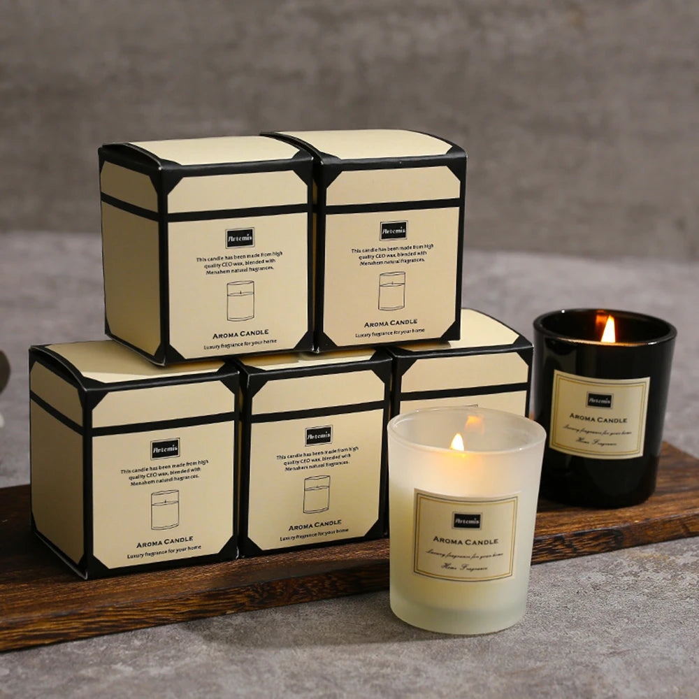 Aroma Glass Candle
